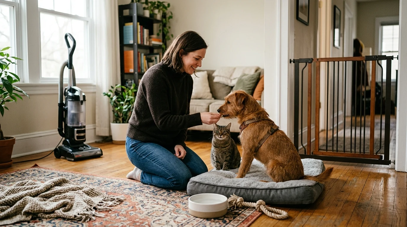 Calm Your Pet Around the Vacuum: A Gentle Training Plan